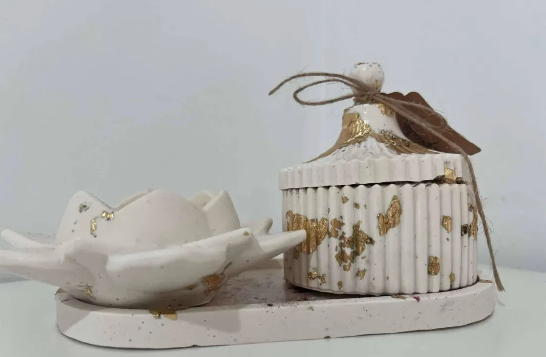 Atelier poterie sur le thème de Noël